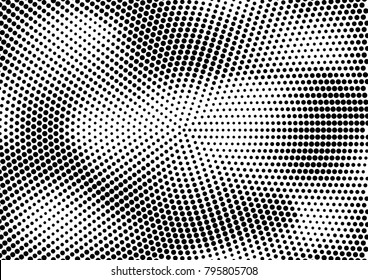Abstract halftone dotted grunge pattern texture. Retro comic pop background. Vector modern grunge background for posters, sites, business cards, postcards, interior and cover design.