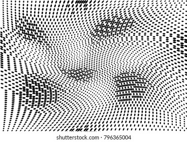 Abstract halftone dotted grunge pattern texture. Retro comic pop background. Vector modern grunge background for posters, sites, business cards, postcards, interior and cover design.