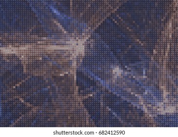 Abstract halftone dotted Lilac background. Vector modern futuristic texture for labels,  posters, interior design, stickers, business cards. Minimal covers design with dot and circles. Eps10 vector.