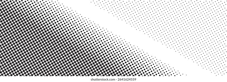 Abstract halftone dotted pattern background design