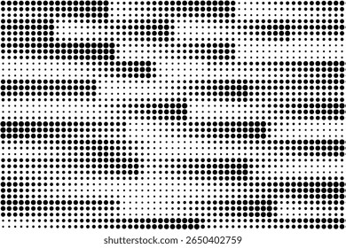 Abstract Halftone Dotted Pattern Background