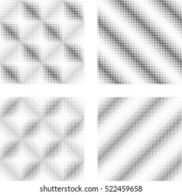 Abstract Halftone Dotted Pattern .Mesh Seamless texture for your design.illustration can be used for background. Tiny Circles in linear form .