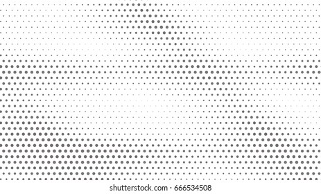Abstract halftone dotted pattern texture. Vector modern background for posters, sites, business cards, postcards, interior design.