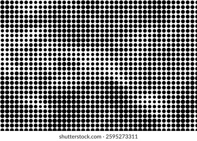 Abstract Halftone Dotted Texture Pattern