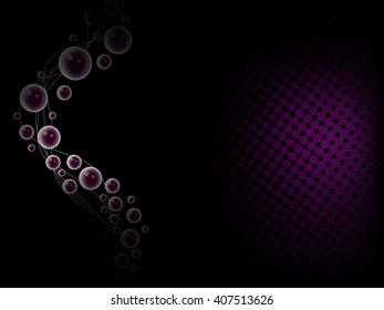 Abstract halftone effect purple background