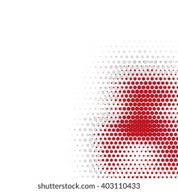 Abstract  halftone effect vector background. Dotted pattern.