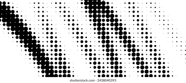 abstracto Textura degradada descolorida de semitonos. Fondo de semitono grunge. Fondo de degradado monocromo. Ilustración de vector
