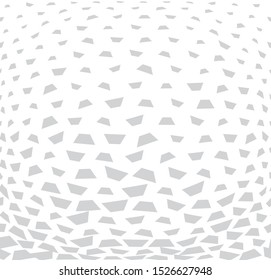 Abstract halftone geometric background pattern print.