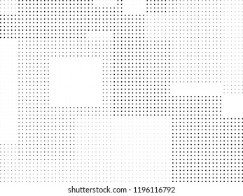 Abstract halftone geometric background. square inclined