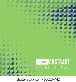 Abstract halftone geometric background. Vector illustration backdrop