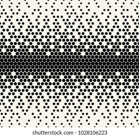 abstract halftone geometric vector patter