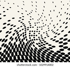 abstract halftone geometric vector patter
