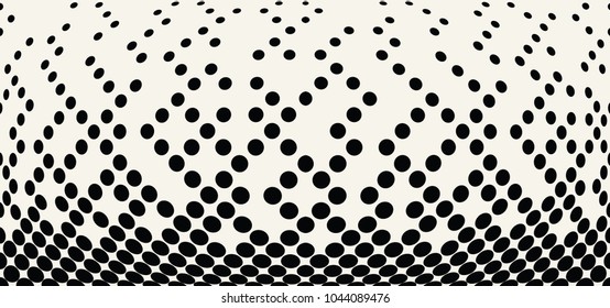 abstract halftone geometric vector patter