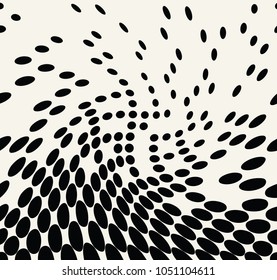 abstract halftone geometric vector patter