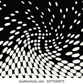 abstract halftone geometric vector patter
