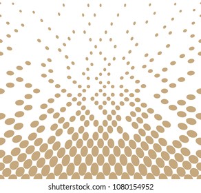 abstract halftone geometric vector patter