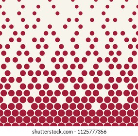 abstract halftone geometric vector patter
