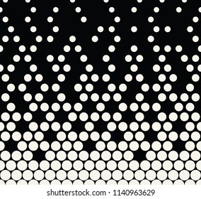 abstract halftone geometric vector patter