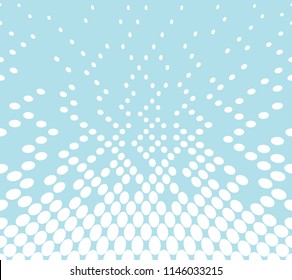 abstract halftone geometric vector patter
