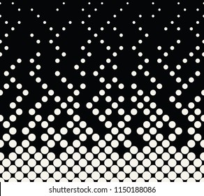 abstract halftone geometric vector patter