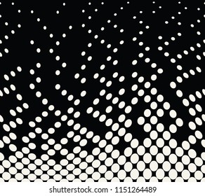 abstract halftone geometric vector patter
