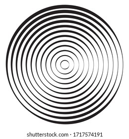 abstract halftone gradient background - black circles