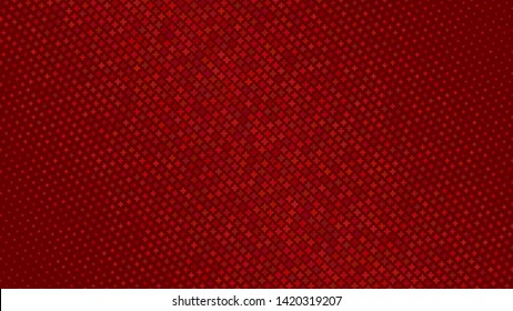 Abstract halftone gradient background of small stars, in red colors