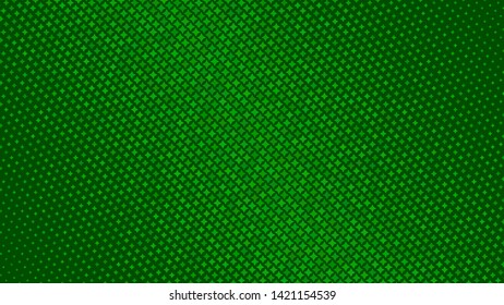 Abstract halftone gradient background of small stars, in green colors