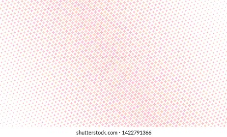Abstract halftone gradient background of small stars, pink on white