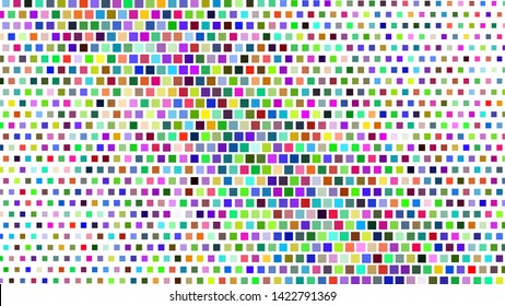 Abstract halftone gradient background of small squares, colored on white