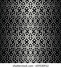 abstract halftone gradient geometric deco pattern background