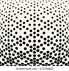 abstract halftone gradient geometric deco pattern background