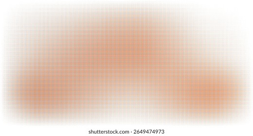 Gradiente de meio-tom abstrato em tons de laranja e branco