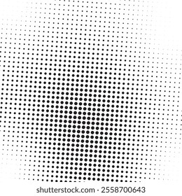 Abstract halftone Gradient texture. Gradient halftone Dots art. Comics style gradient halftone dots background. Halftone pattern design. EPS vector