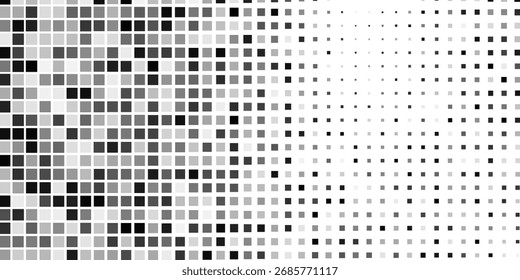 Textura do gradiente de meio-tom abstrato. Fundo esmaecido do ponto da polca. Design de gradiente de pontos repetitivo. Eps10