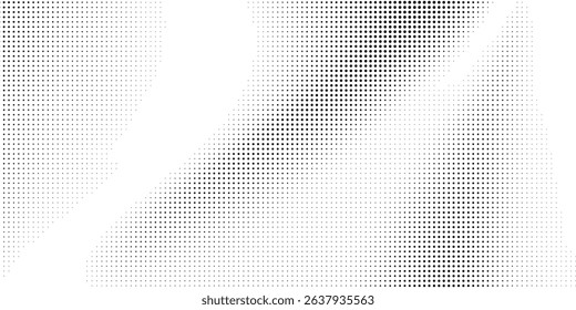 Abstract halftone gradient texture. Vanishing polka dot background. Repeating dots gradation pattern background simple art