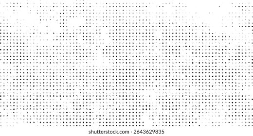 Textura do gradiente de meio-tom abstrato. Plano de fundo de ponto de polca de fuga. Repetindo pontos padrão de gradação simples abstrata arte moderna