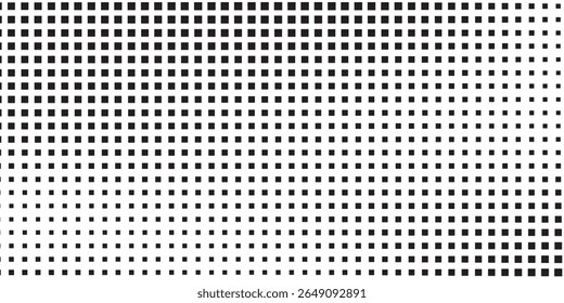 Textura do gradiente de meio-tom abstrato. Desaparecimento de bolinhas ponto plano de fundo design resumo simples