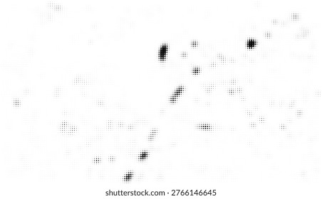 Abstract halftone grain dust texture with dotted speckle noise scatter pattern for grunge overlay background