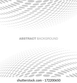 Abstract Halftone Gray Technology Background, vector illustration