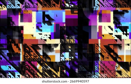 Abstract halftone grunge texture background vector image