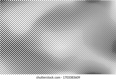 Abstract halftone grungy background with dotted pattern. Vector illustration