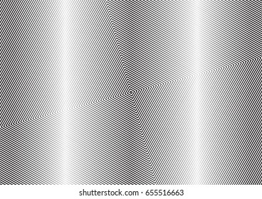 Abstract halftone line background. Monochrome pattern with varying line thickness square.  Vector modern pop art texture for poster, sites, business cards, cover, postcard, design, labels, stickers.
