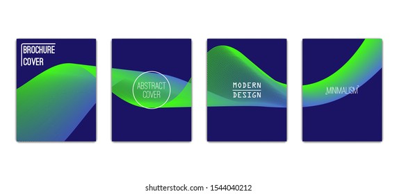 Abstract halftone linear geometric covers . Modern minimalistic template gradient design for web.  Future poster flyer halftone gradients patterns. Vector illustration EPS10