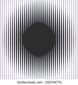 Abstract Halftone Lines Background with Chroma Aberration Effect. Vector Illustration