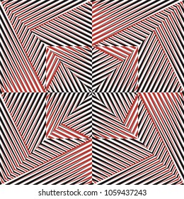 Abstract halftone lines background. Creative geometric pattern. Vector modern design texture.