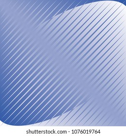 Abstract halftone lines background. Creative geometric pattern. Vector modern design blue background.