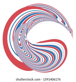 Abstract halftone lines background, creative geometric dynamic pattern, vector texture.