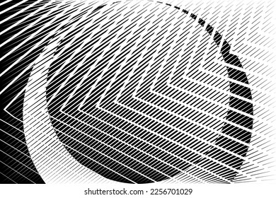 abstract halftone lines background, creative geometric dynamic pattern, vector modern design texture