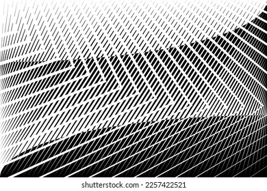 abstract halftone lines background, creative geometric dynamic pattern, vector modern design texture